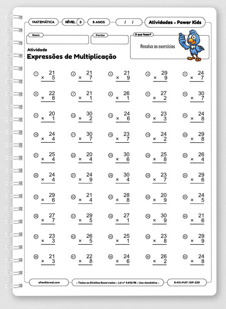 33 Atividades de Matemática Para Alunos Com TDAH Para Imprimir